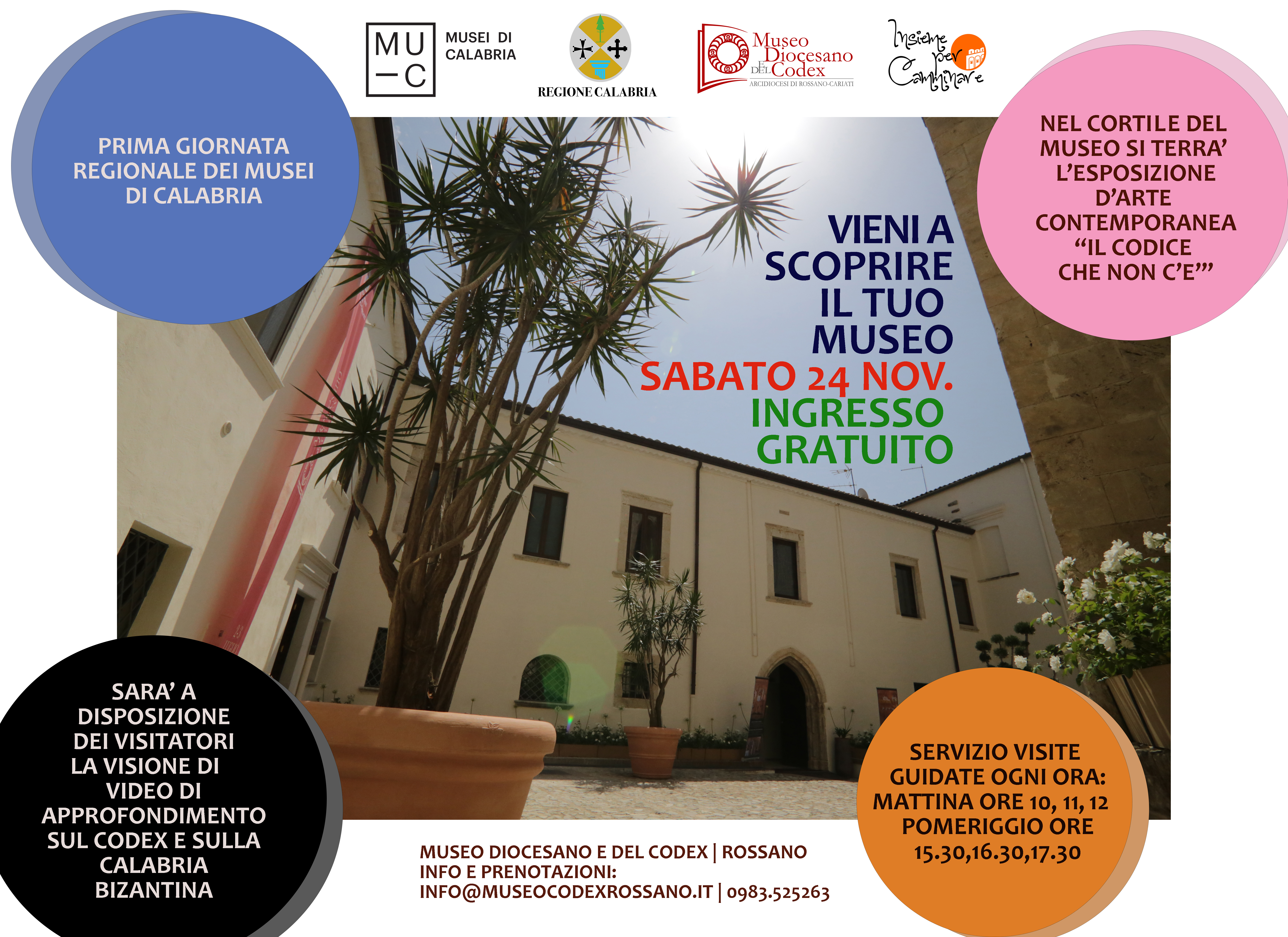 Giornata Regionale dei Musei di Calabria 24 Novembre 2018